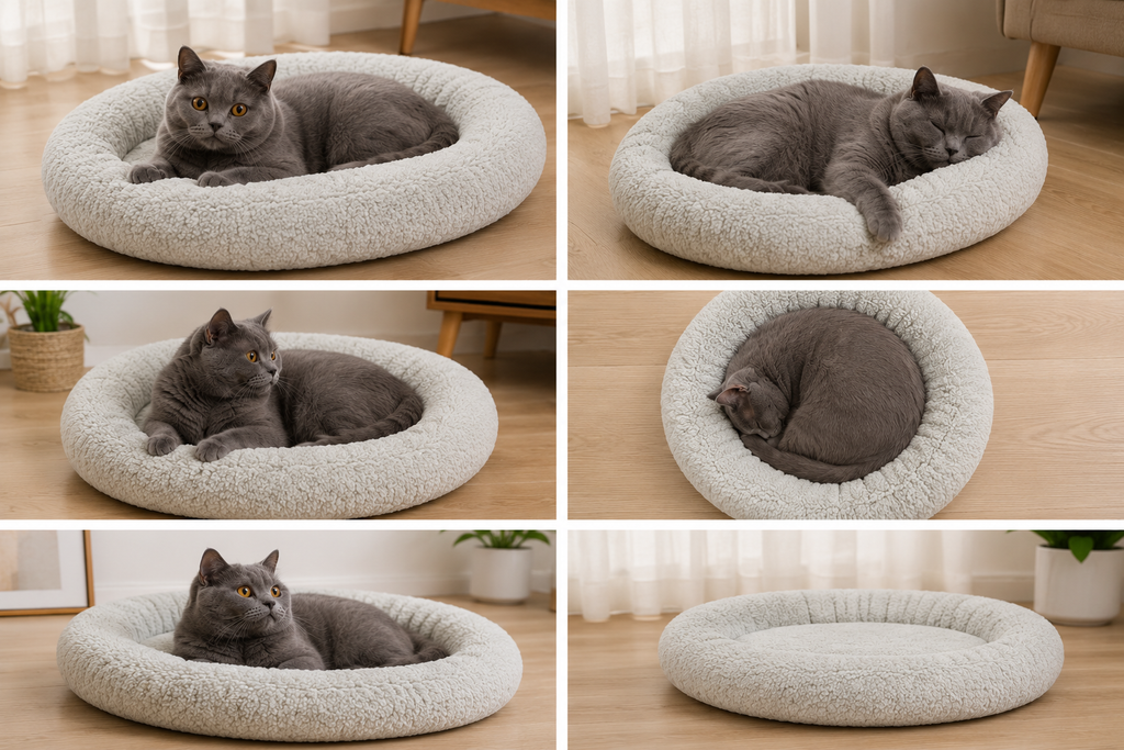 Scalpurr  Cat Bed  Cozy Snooze