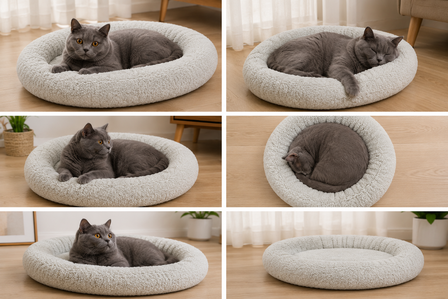 Scalpurr  Cat Bed  Cozy Snooze