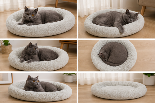 Scalpurr  Cat Bed  Cozy Snooze